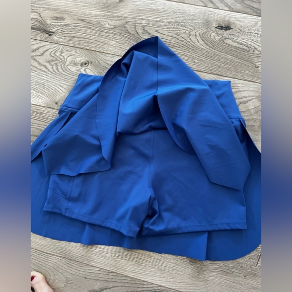 Calvin Klein Blue Women's Skirt with built in shorts - Picture 5 of 5